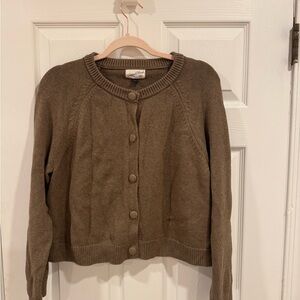 Universal Thread Brown Cardigan Sweater